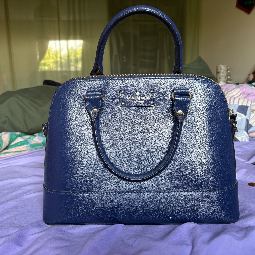 Navy Kate Spade Purse